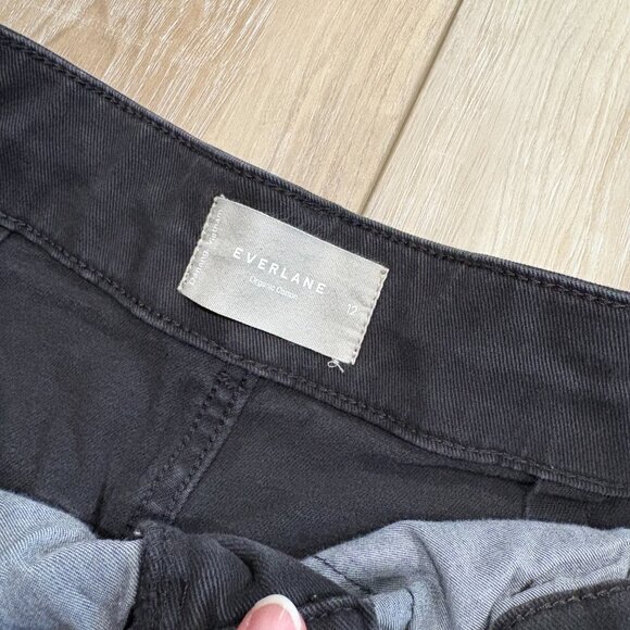 Women’s Everlane The Organic Wide-Leg Pant Black 12 - Picture 2 of 3